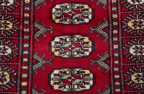 Bokhara Red Runner Hand Knotted 21 X 510 Area Rug 700-155612 Image 5