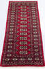 Bokhara Red Runner Hand Knotted 21 X 510 Area Rug 700-155612 Thumb 1