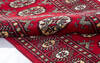 Bokhara Red Runner Hand Knotted 21 X 510 Area Rug 700-155612 Thumb 6