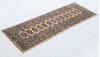 Bokhara Beige Runner Hand Knotted 21 X 62 Area Rug 700-155613 Thumb 2