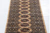 Bokhara Beige Runner Hand Knotted 21 X 62 Area Rug 700-155613 Thumb 3