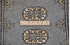 Bokhara Grey Runner Hand Knotted 22 X 60  Area Rug 700-155614 Thumb 7