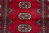 Bokhara Red Runner Hand Knotted 28 X 82 Area Rug 700-155624 Thumb 4