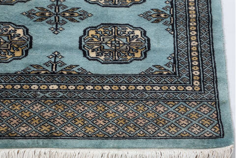 Bokhara Red Runner Hand Knotted 27 X 80 Area Rug 700-155627 Image 3