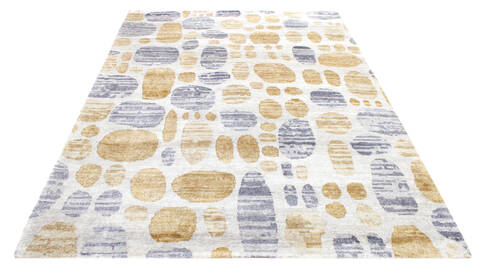 Bhadohi Multicolor Hand Knotted 82 X 910 Area Rug 902-155630 Image 1