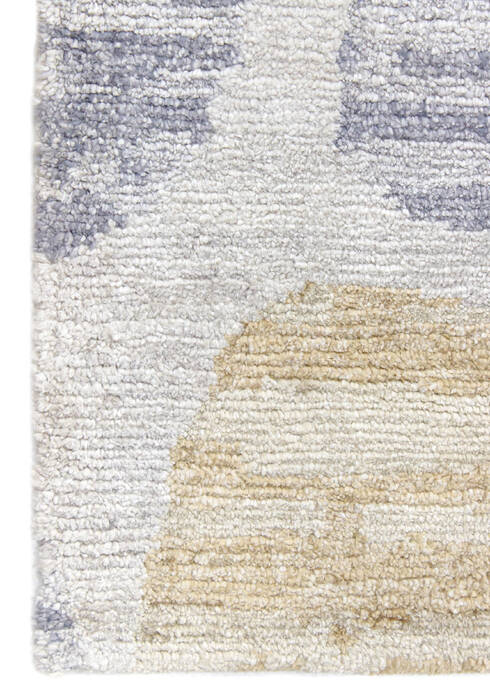 Bhadohi Multicolor Hand Knotted 82 X 910 Area Rug 902-155630 Image 2