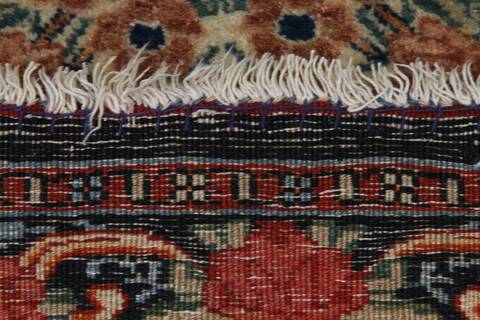 Bidjar Beige Square Hand Knotted 30 X 30 Area Rug 254-155636 Image 1