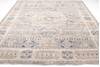 Ziegler Light Gray Hand Knotted 81 X 101  Area Rug 254-155637 Thumb 5
