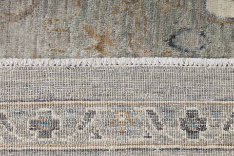 Ziegler Grey Hand Knotted 80 X 102 Area Rug 254-155638 Image 1