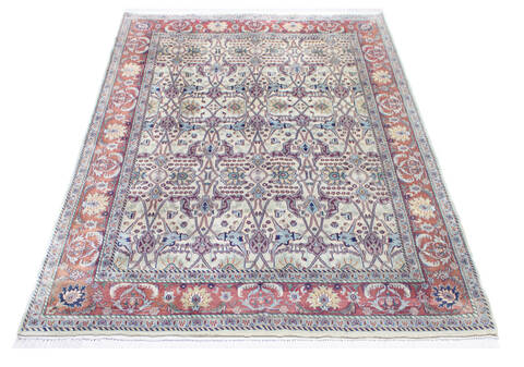 Bhadohi Multicolor Hand Knotted 82 X 910 Area Rug 902-155640 Image 1