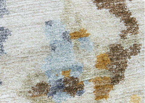 Bhadohi Multicolor Hand Knotted 710 X 96 Area Rug 902-155646 Image 3
