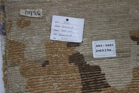 Bhadohi Multicolor Hand Knotted 710 X 96 Area Rug 902-155646 Image 5