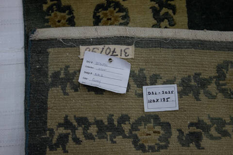 Bhadohi Multicolor Hand Knotted 311 X 59 Area Rug 902-155649 Image 5