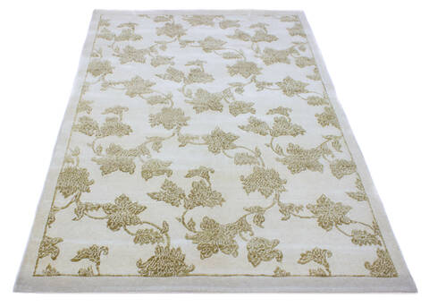 Bhadohi Multicolor Hand Knotted 41 X 61 Area Rug 902-155654 Image 1
