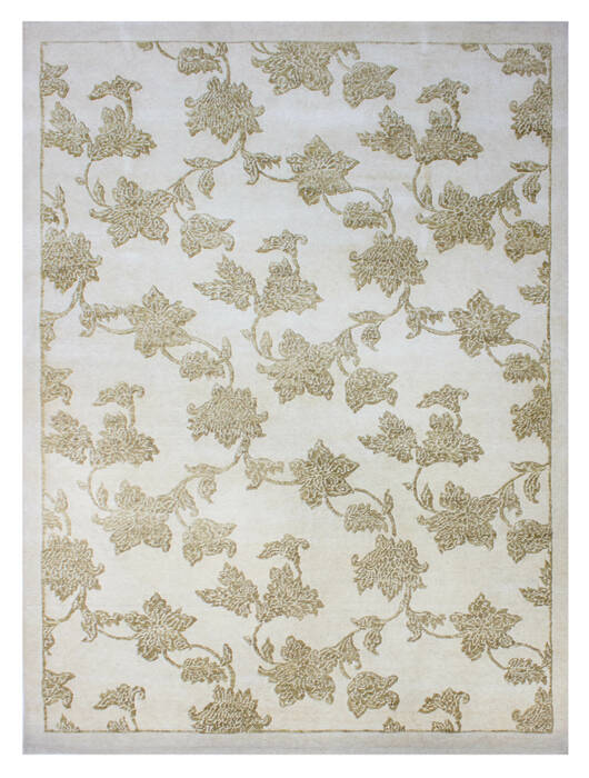 Bhadohi Multicolor Hand Knotted 41 X 61 Area Rug 902-155654 Image 0