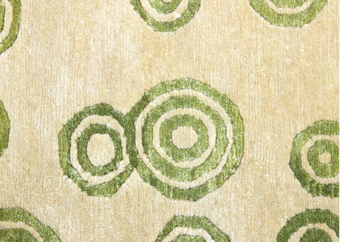 Bhadohi Multicolor Hand Knotted 47 X 67 Area Rug 902-155655 Image 3