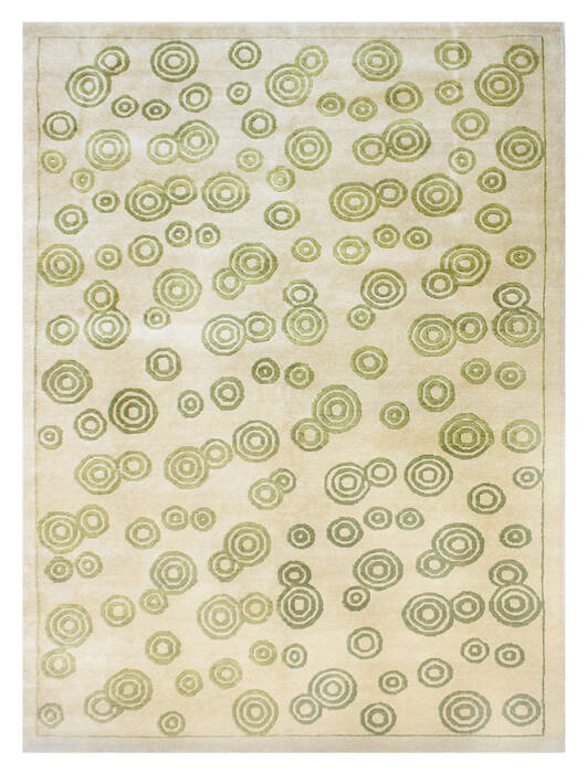 Bhadohi Multicolor Hand Knotted 47 X 67 Area Rug 902-155655 Image 0