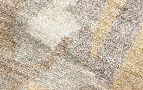 Bhadohi Multicolor Hand Knotted 80 X 910 Area Rug 902-155656 Image 3
