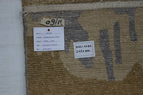 Bhadohi Multicolor Hand Knotted 80 X 910 Area Rug 902-155656 Image 5