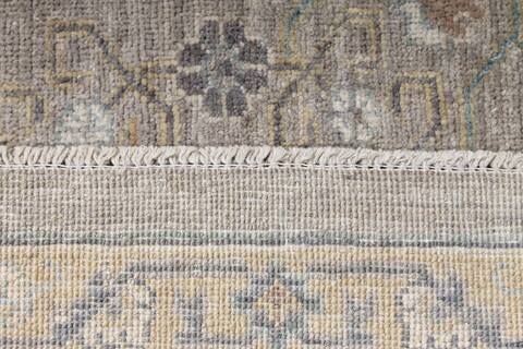 Ziegler Grey Hand Knotted 81 X 100 Area Rug 254-155660 Image 1