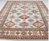 Kazak Blue Hand Knotted 79 X 101 Area Rug 254-155666 Thumb 3