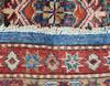 Kazak Blue Hand Knotted 97 X 124 Area Rug 254-155667 Thumb 1