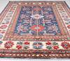 Kazak Light Gray Hand Knotted 80 X 98 Area Rug 254-155668 Thumb 4