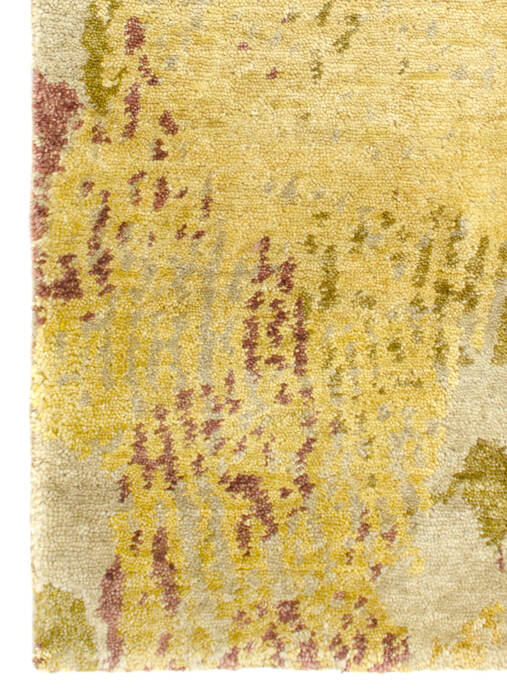 Bhadohi Multicolor Hand Knotted 411 X 710 Area Rug 902-155670 Image 2