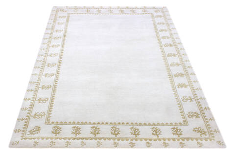 Bhadohi Multicolor Hand Knotted 41 X 511 Area Rug 902-155673 Image 1