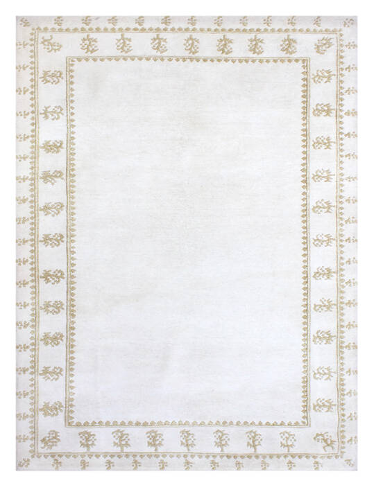 Bhadohi Multicolor Hand Knotted 41 X 511 Area Rug 902-155673 Image 0