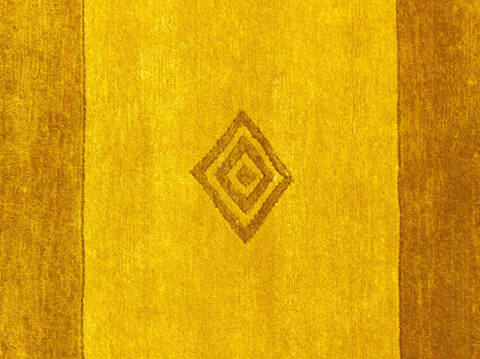 Bhadohi Yellow Hand Knotted 41 X 59 Area Rug 902-155676 Image 3
