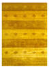 Bhadohi Yellow Hand Knotted 41 X 59  Area Rug 902-155676 Thumb 0