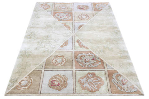 Bhadohi Multicolor Hand Knotted 41 X 511 Area Rug 902-155680 Image 1