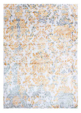 Bhadohi Multicolor Hand Knotted 5'7" X 7'9"  Area Rug 902-155682