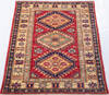 Kazak Red Hand Knotted 29 X 40 Area Rug 700-155683 Thumb 1