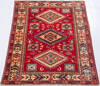 Kazak Red Hand Knotted 29 X 42 Area Rug 700-155684 Thumb 1