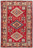 Kazak Red Hand Knotted 29 X 42 Area Rug 700-155684 Thumb 0