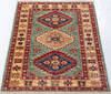Kazak Green Hand Knotted 210 X 42 Area Rug 700-155685 Thumb 1