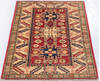 Kazak Red Hand Knotted 210 X 41  Area Rug 700-155688 Thumb 1