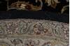 Jaipur Black Round Hand Knotted 81 X 81 Area Rug 254-155689 Thumb 1