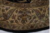 Jaipur Black Round Hand Knotted 81 X 81 Area Rug 254-155689 Thumb 2