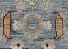 Oushak Blue Hand Knotted 710 X 102 Area Rug 254-155697 Thumb 4