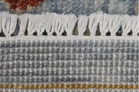 Oushak Blue Hand Knotted 710 X 100 Area Rug 254-155698 Image 1