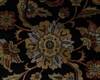 Floral Black Hand Knotted 81 X 101  Area Rug 254-155702 Thumb 3