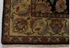 Floral Black Hand Knotted 81 X 101  Area Rug 254-155702 Thumb 4