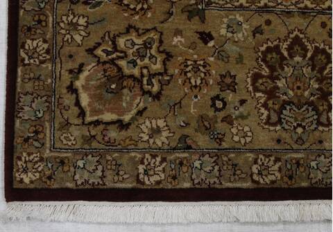 Ferahan Red Hand Knotted 80 X 910 Area Rug 254-155705 Image 5
