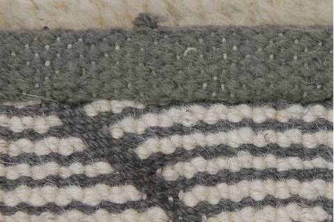 Modern White Hand Knotted 62 X 90 Area Rug 254-155709 Image 1