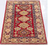 Kazak Red Hand Knotted 28 X 44 Area Rug 700-155711 Thumb 1