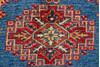 Kazak Blue Hand Knotted 42 X 59 Area Rug 700-155713 Thumb 4