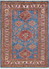 Kazak Blue Hand Knotted 42 X 59 Area Rug 700-155713 Thumb 0